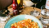 Pasta Strozzapreti Pollo e Paprika