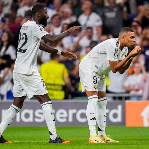 Antonio Rüdiger (l.) und Kylian Mbappé vermasselten die Königsklassen-Rückkehr des VFB Stuttgart