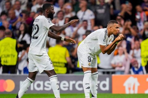Antonio Rüdiger (l.) und Kylian Mbappé vermasselten die Königsklassen-Rückkehr des VFB Stuttgart