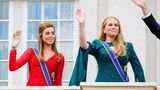 Lächeln und winken: Von klein auf wurden die niederländischen Prinzessinnen auf ihr Leben als Royals vorbereitet