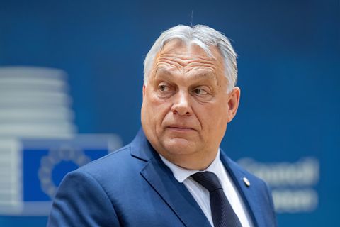 Ungarns Ministerpräsident Viktor Orban auf einem EU-Gipfel