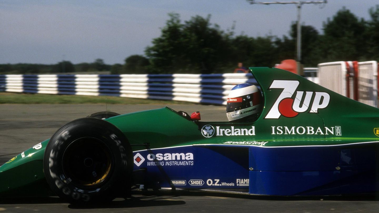Michael Schumacher Jordan-Ford F1