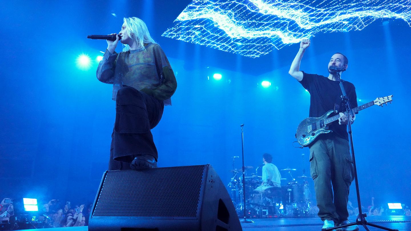 Konzert in Hamburg Die Geschichte von Linkin Park in Bildern STERN.de