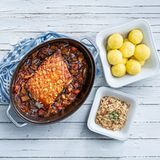 Ofenfrischer Krustenschweinebraten