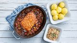 Ofenfrischer Krustenschweinebraten