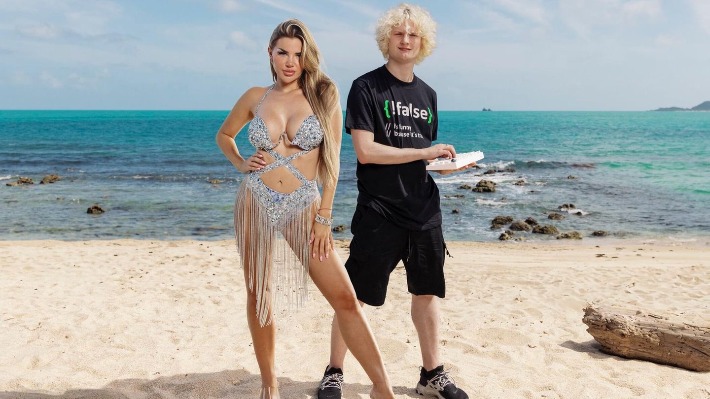 "Beauty & The Nerd" Kim Virginia und Collin