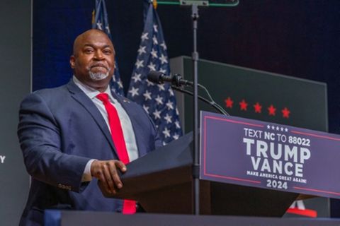 Mark Robinson, the Republican candidate for governor of North Carolina, is facing pressure to drop out of the race