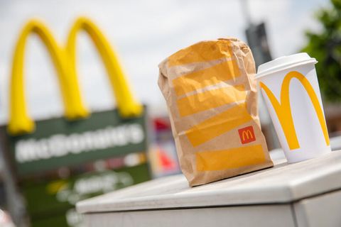 Eine McDonald's-Filiale