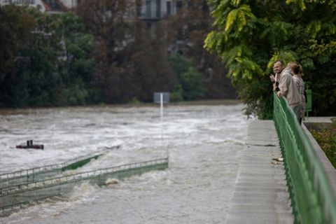 Oder in polnischem Breslau