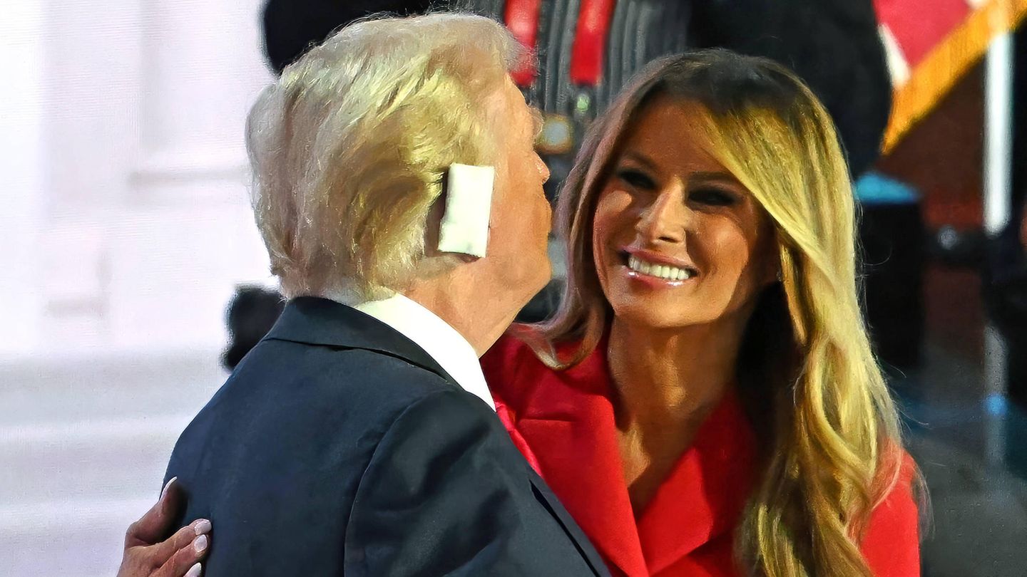 Donald und Melania Trump