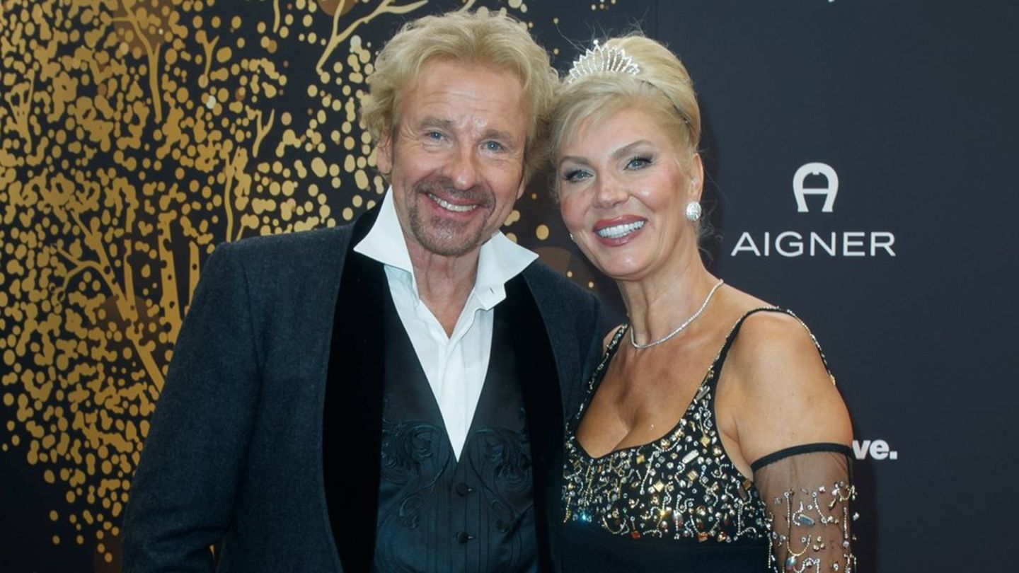 Thomas Gottschalk and his Karina: Small incident at the wedding