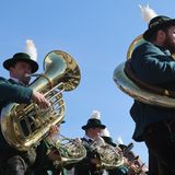 Blaskapelle auf dem Oktoberfest