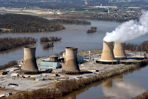 Das Kraftwerk Three Miles Island nahm 1974 den Betrieb auf