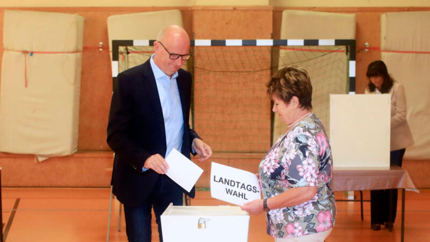 Landtagswahl in Brandenburg: Wenige Stunden vor Stimmauszählung: Hohe Wahlbeteiligung zeichnet sich ab