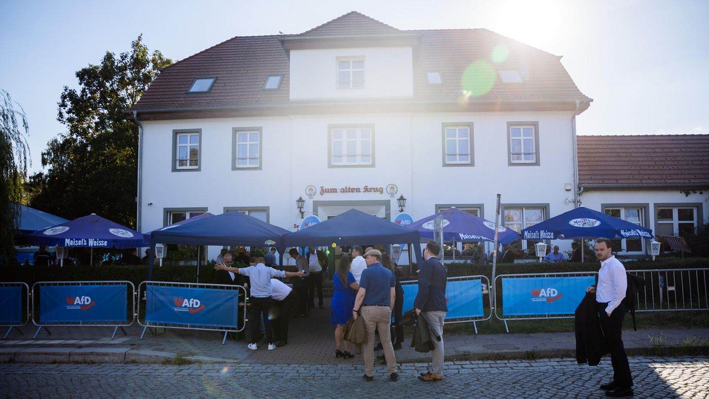 Landtagswahl in Brandenburg: Ein Land in Blau und Rot – das sind Ergebnisse aus den Wahlkreisen