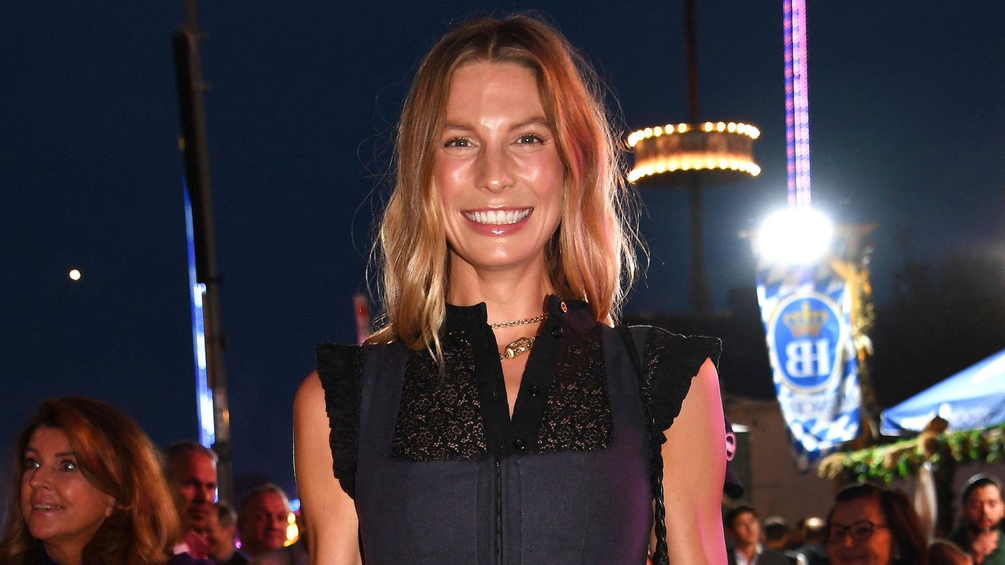 Sarah Brandner auf dem Oktoberfest