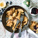 Kaiserschmarrn mit Blaubeer-Sauce