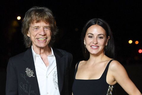 Melanie Hamrick und Mick Jagger