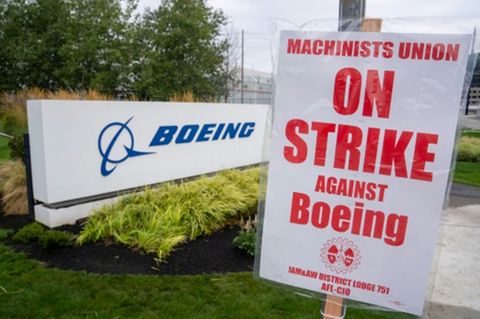 Streik beim US-Flugzeugbauer Boeing