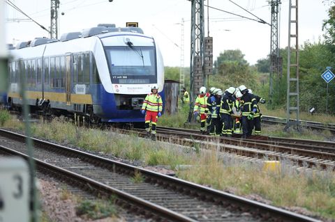 Zugunglück in Moers am Dienstagmorgen
