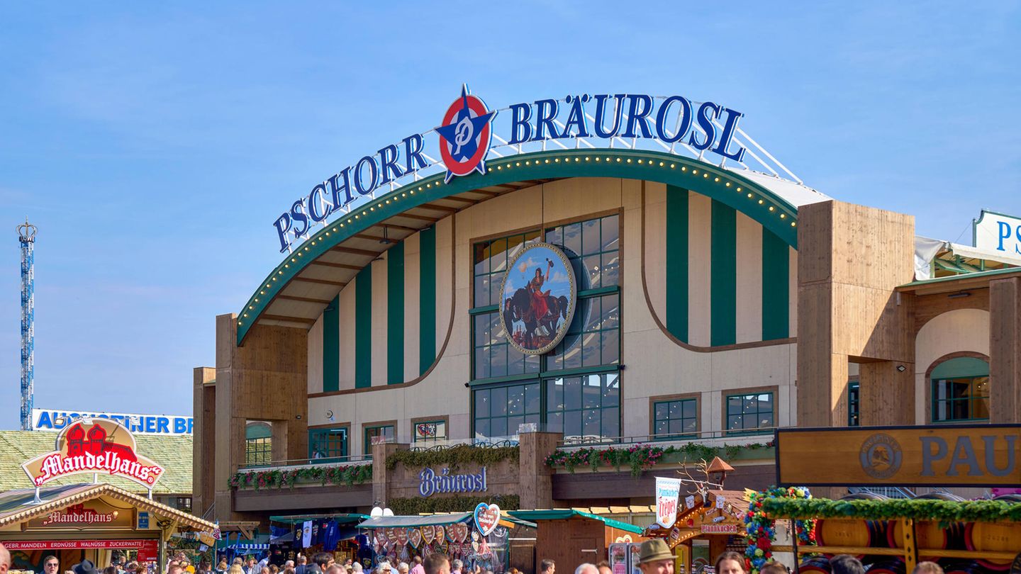 Oktoberfest Wiesn Pschorr Bräurosl Außen