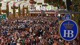 Oktoberfest Wiesn Hofbräu-Festzelt Innen