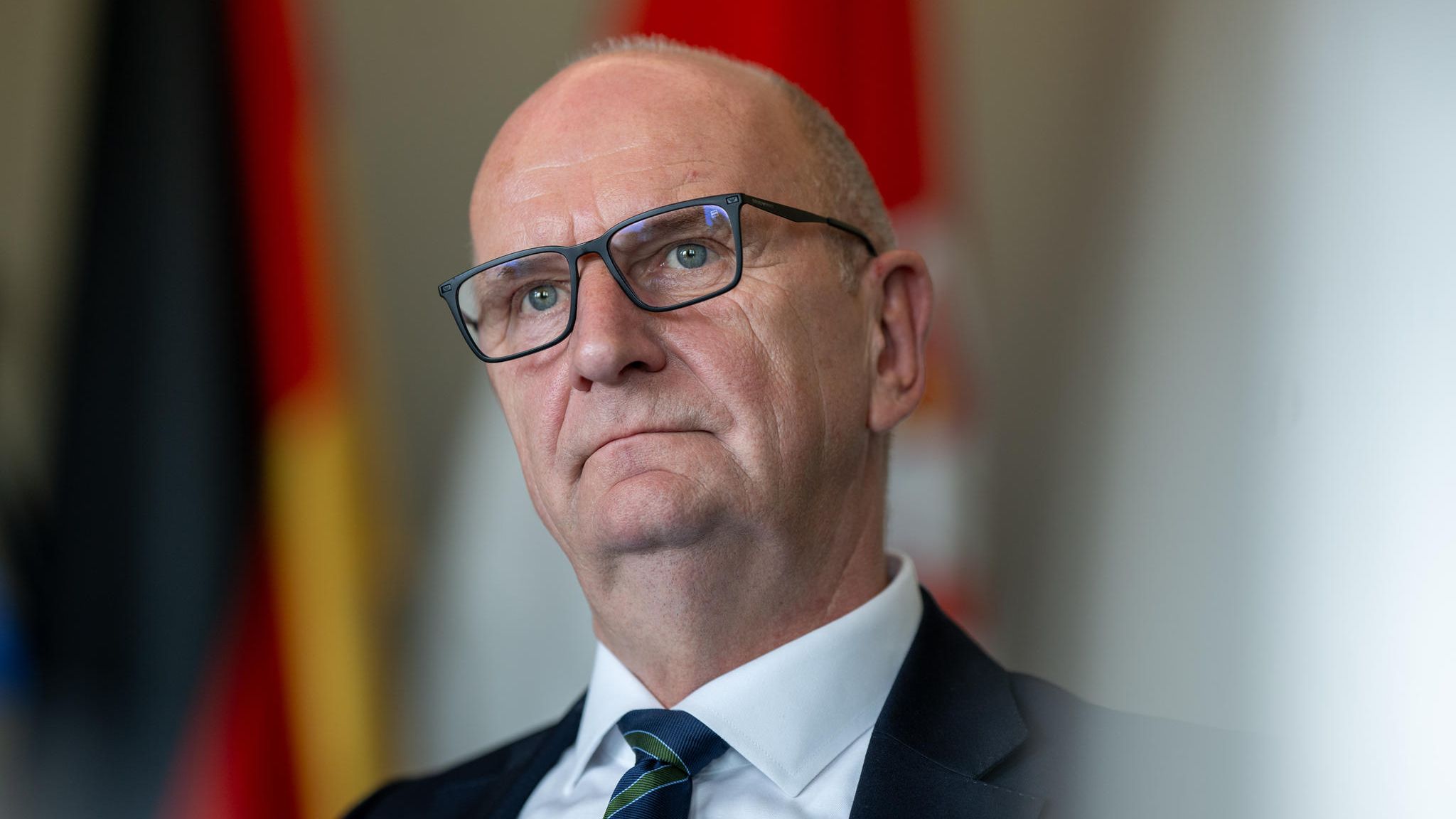 Woidke im Portrait