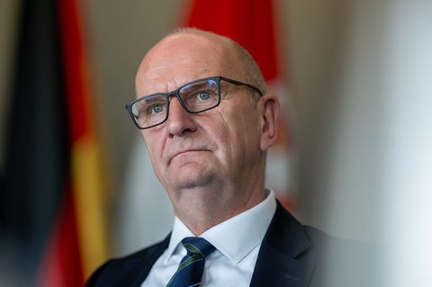Woidke im Portrait