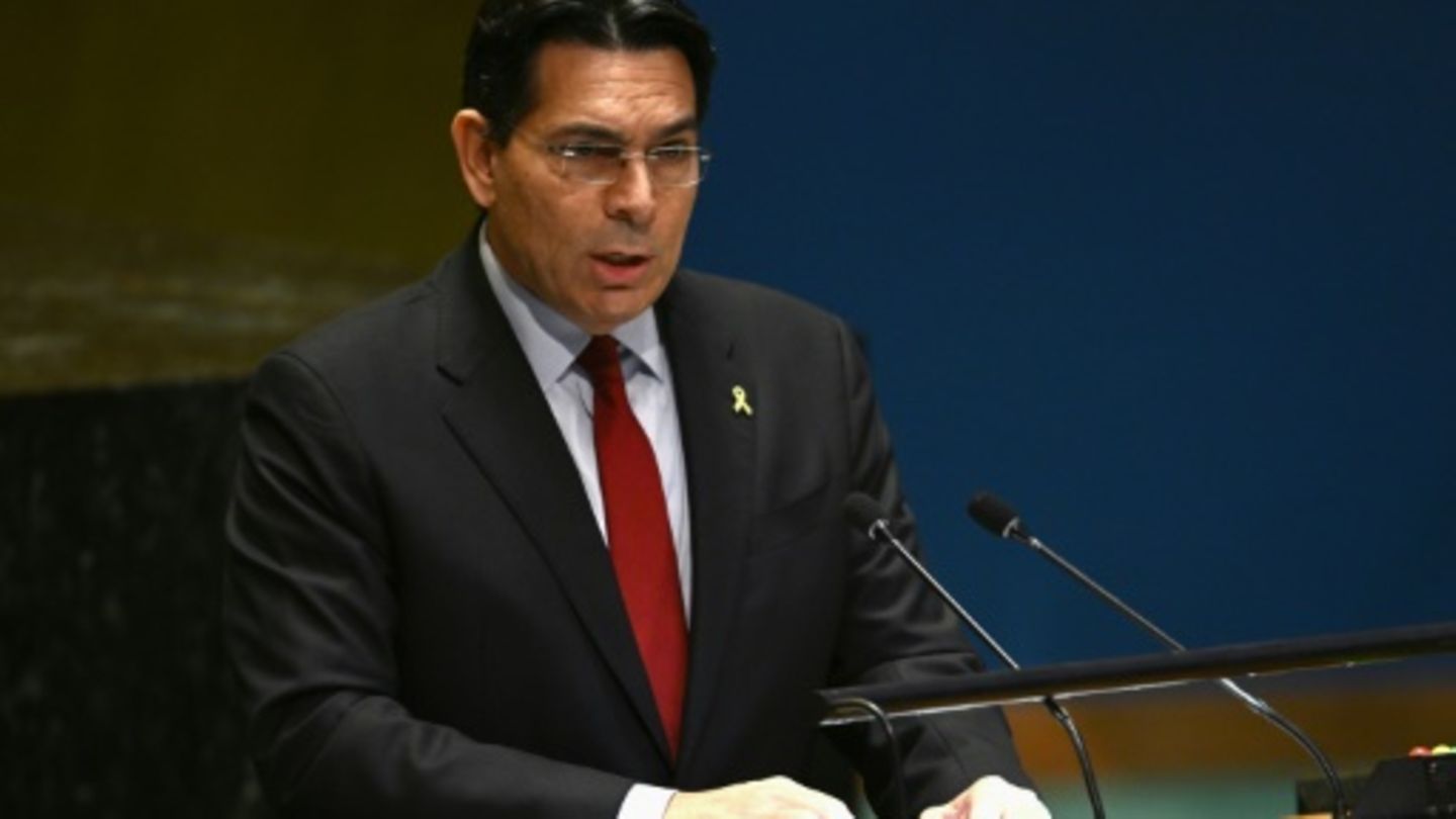 Israels UN-Botschafter Danon bei der UNO in New York