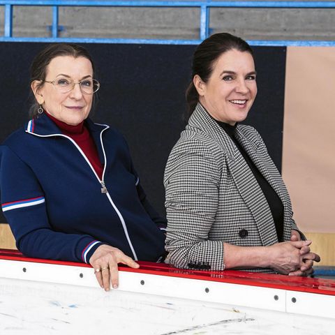 Dagmar Manzel, Katarina Witt und Witt-Darstellerin Lawinia Nowak