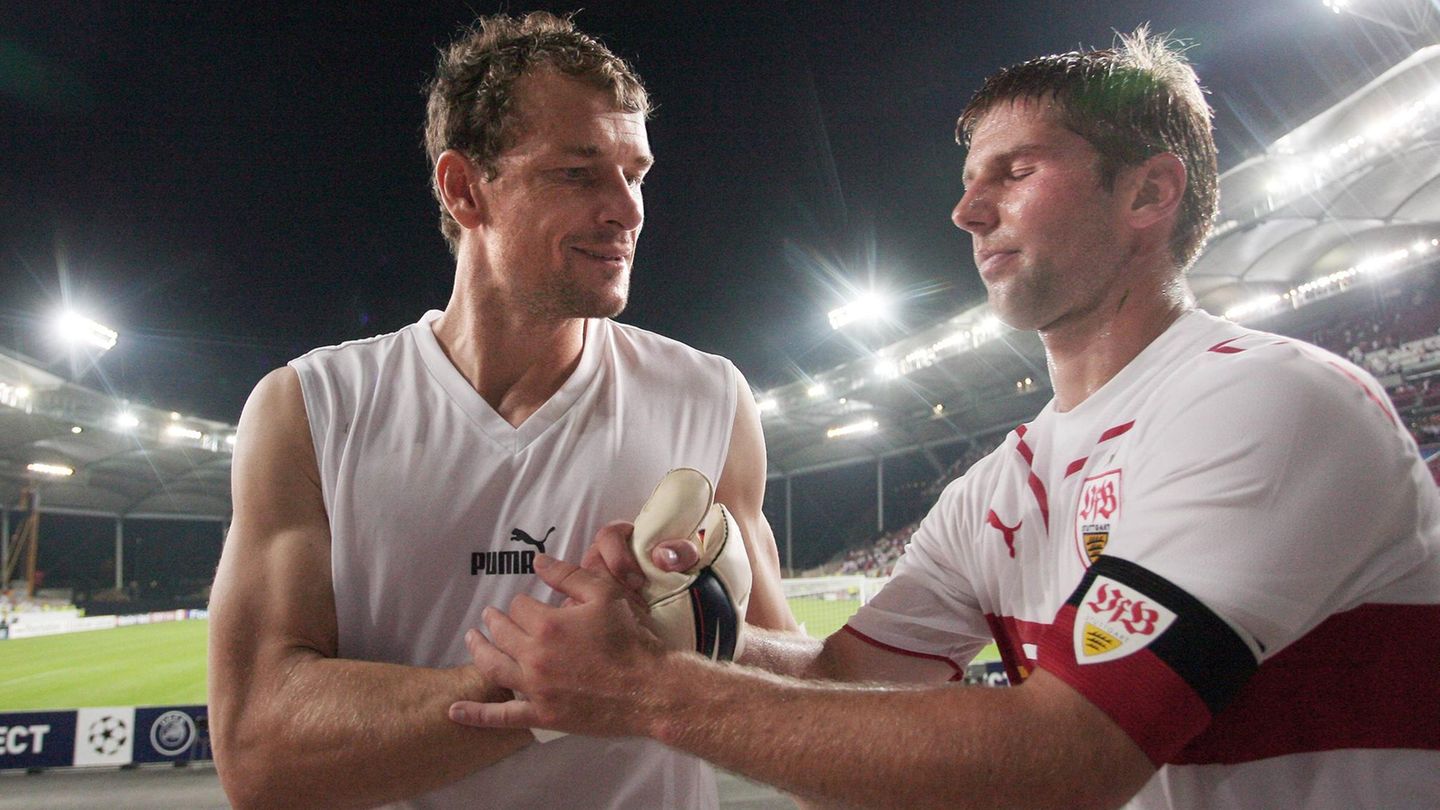 Komische Kommentare nach Coming-Out von Hitzlsperger Jens Lehmann und Thomas Hitzlsperger nach einem Spiel