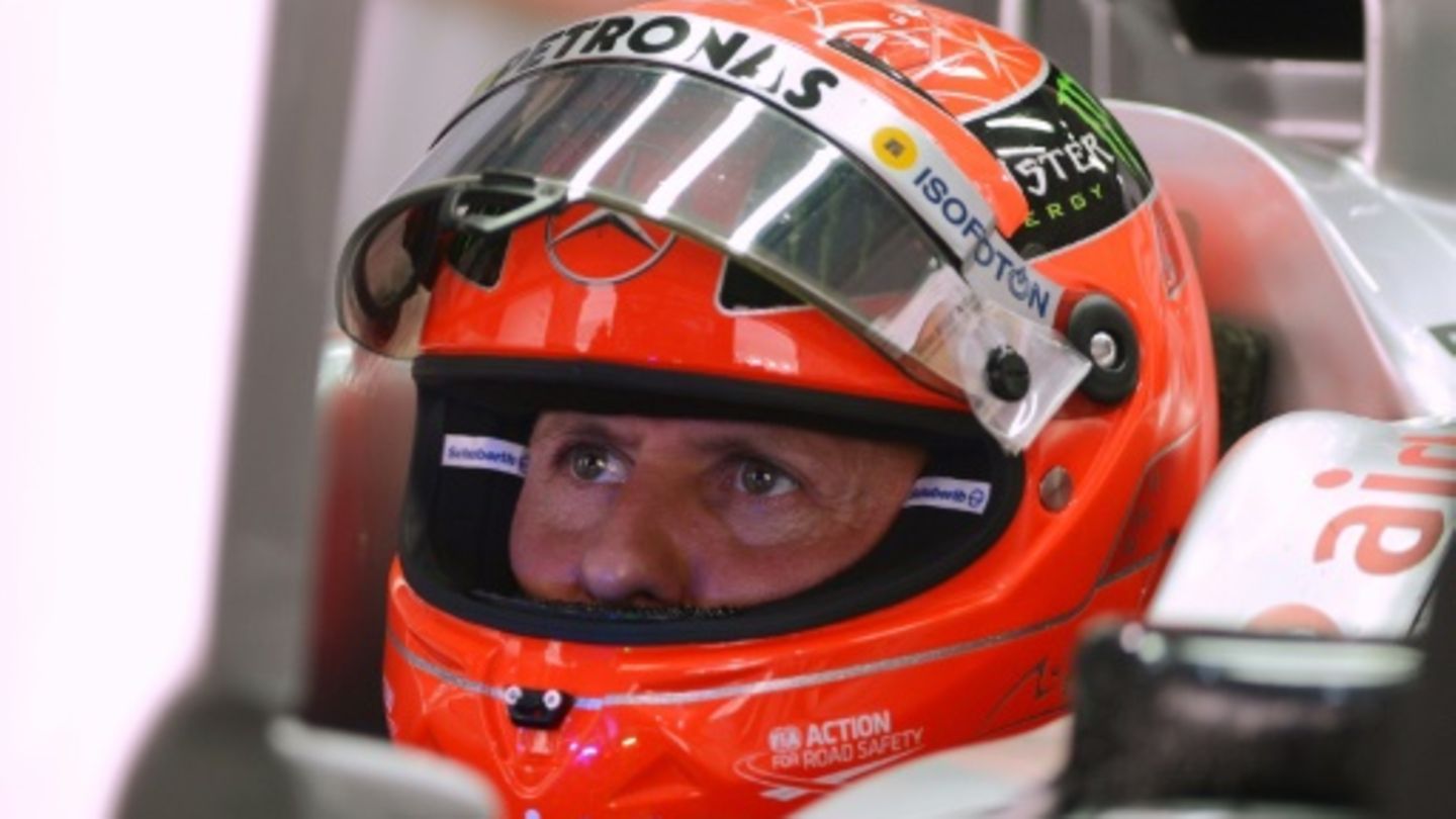 Früherer Rennfahrer Michael Schumacher im Jahr 2012