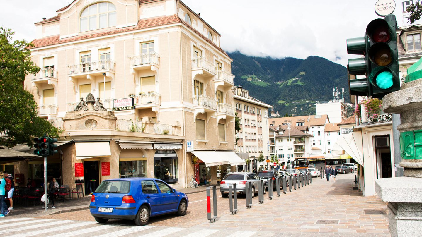 Auto in Italien Meran