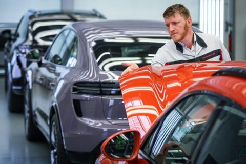 Symbol der deutschen Industrie: Autofabrik