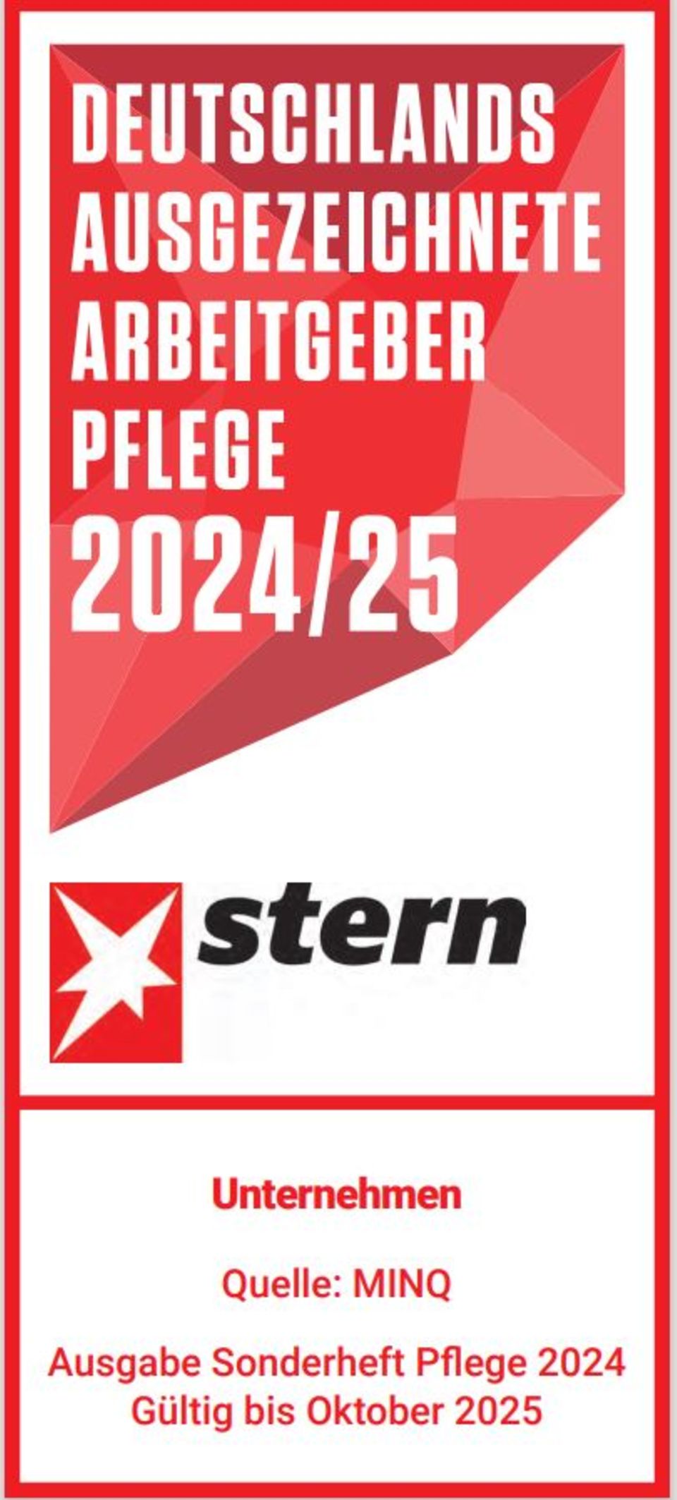 Ranking Pflege-Arbeitgeber 2024: Der Weg in die Top-Liste der Pflegearbeitgeber: Vorgehensweise und Kriterien im Überblick