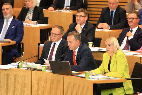 Andreas Bühl, parlamentarischer Geschäftsführer der CDU-Fraktion, im Thüringer Landtag