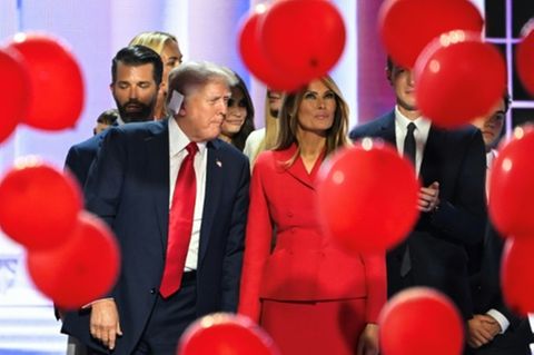 Donald Trump und Melania Trump