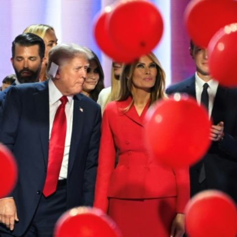 Donald Trump and Melania Trump