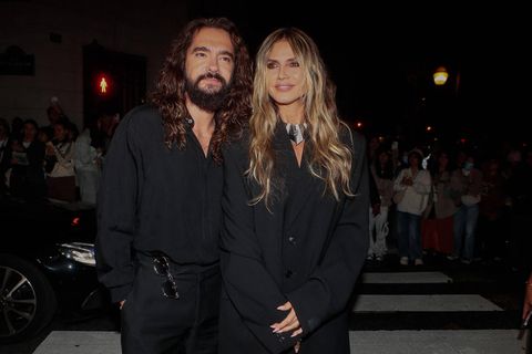 Tom Kaulitz und Heidi Klum kommen zur Messika Show in Paris