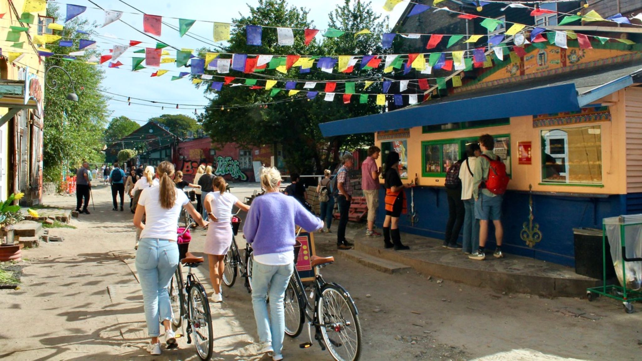 Die Pusher Street in Christiania
