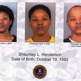 Drei Fahndungsbilder von Shauntay L. Henderson