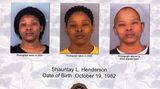 Drei Fahndungsbilder von Shauntay L. Henderson