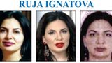 Drei Fahndungsbilder von Ruja Ignatova