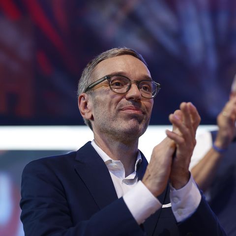 Gibt sich siegesgewiss: Rechtspopulist Herbert Kickl