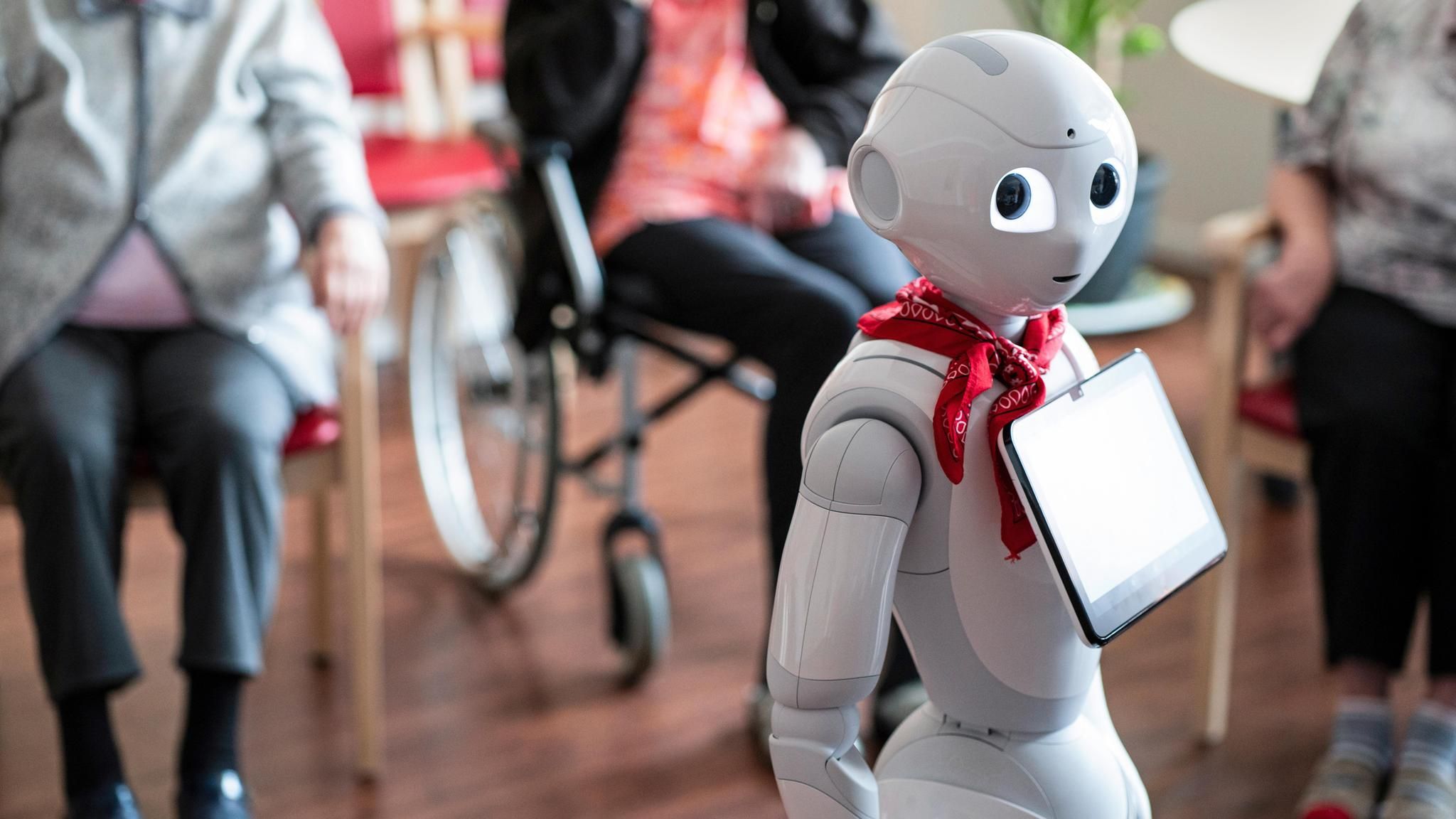 Roboter im Lübecker Pflegeheim