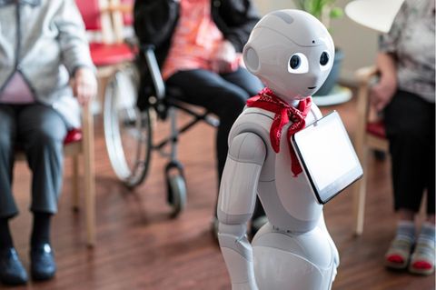Roboter im Lübecker Pflegeheim