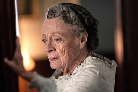 Die britische Schauspielerin Maggie Smith 2023 in "The Miracle Club", einem ihrer letzten Filme