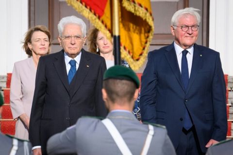 Präsidenten Steinmeier und Mattarella