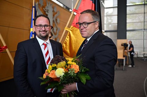 Sehen Sie im Video: Landtagspräsident in Thüringen gewählt – "Es war ein Sieg für die Demokratie".