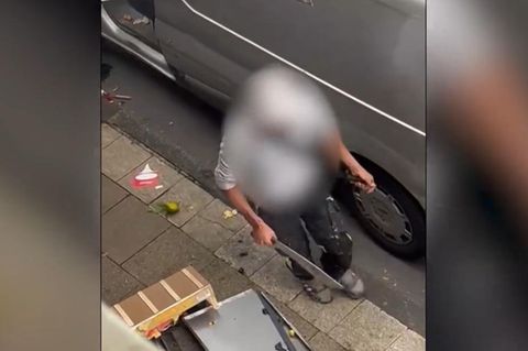 Brandstiftungen in Essen: Videos zeigen mutmaßlichen Täter
